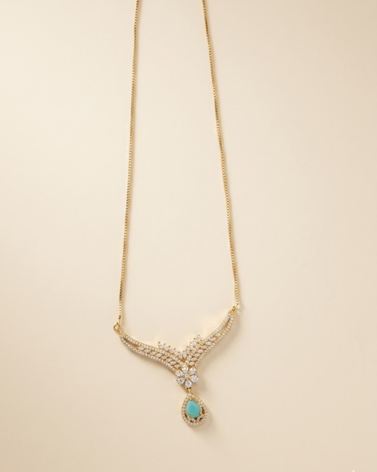 Floral Drop Locket
